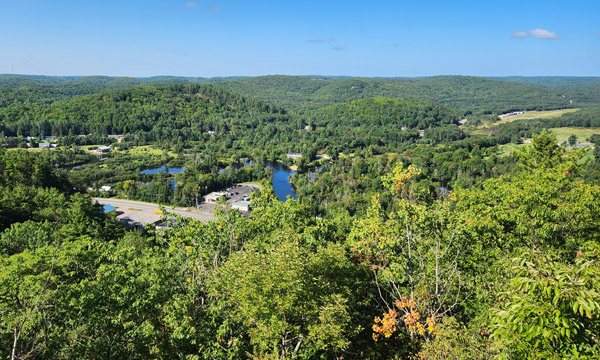 View overlooking Bancroft